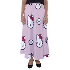Hello Kitty Flared Maxi Skirt by nateshop