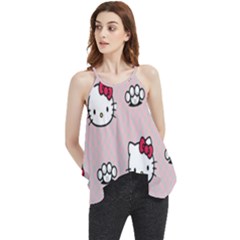 Hello Kitty Flowy Camisole Tank Top by nateshop