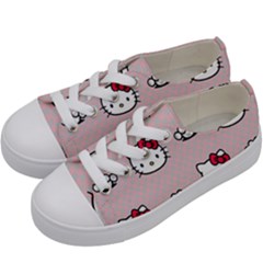 Hello Kitty Kids  Low Top Canvas Sneakers by nateshop