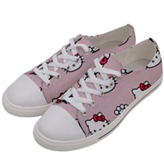 Hello Kitty Men s Low Top Canvas Sneakers by nateshop