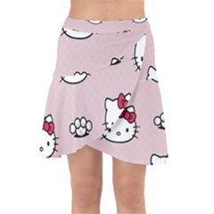Hello Kitty Wrap Front Skirt by nateshop