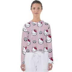 Hello Kitty Women s Slouchy Sweat by nateshop