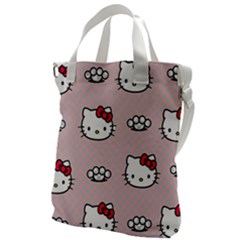 Hello Kitty Canvas Messenger Bag by nateshop