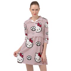 Hello Kitty Mini Skater Shirt Dress by nateshop