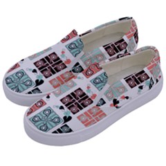 Mint Kids  Canvas Slip Ons by nateshop