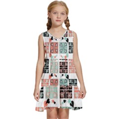 Mint Kids  Sleeveless Tiered Mini Dress