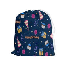 Party-hat Drawstring Pouch (xl) by nateshop