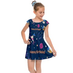 Party-hat Kids  Cap Sleeve Dress by nateshop