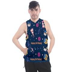 Party-hat Men s Sleeveless Hoodie by nateshop