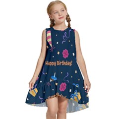 Party-hat Kids  Frill Swing Dress by nateshop