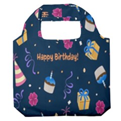 Party-hat Premium Foldable Grocery Recycle Bag by nateshop