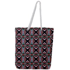 Plot Full Print Rope Handle Tote (large) by nateshop