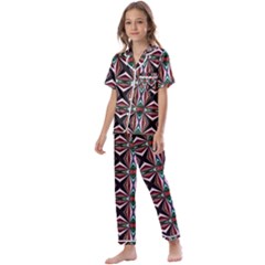 Plot Kids  Satin Short Sleeve Pajamas Set