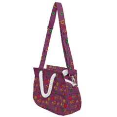 Seamless,happy Mothers Day Rope Handles Shoulder Strap Bag by nateshop