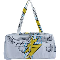 Storm Thunder Lightning Light Flash Cloud Multi Function Bag by danenraven