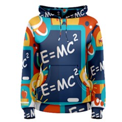 Natural Science Physics Laboratory Formula Women s Pullover Hoodie
