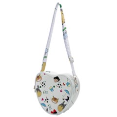 My Neighbor Totoro Cartoon Heart Shoulder Bag by danenraven