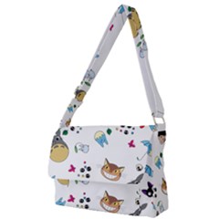 My Neighbor Totoro Cartoon Full Print Messenger Bag (l) by danenraven