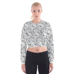 Batik-01 Cropped Sweatshirt