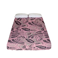 Batik-02 Fitted Sheet (full/ Double Size) by nateshop