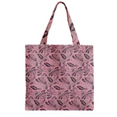 Batik-02 Zipper Grocery Tote Bag by nateshop