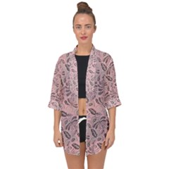 Batik-02 Open Front Chiffon Kimono by nateshop