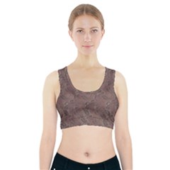 Batik-03 Sports Bra With Pocket by nateshop