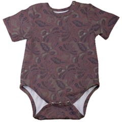 Batik-03 Baby Short Sleeve Onesie Bodysuit by nateshop