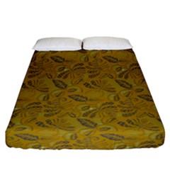 Batik-04 Fitted Sheet (california King Size) by nateshop