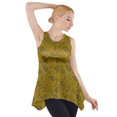 Batik-04 Side Drop Tank Tunic by nateshop