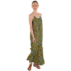 Batik-tradisional-01 Cami Maxi Ruffle Chiffon Dress by nateshop