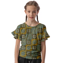 Batik-tradisional-01 Kids  Cut Out Flutter Sleeves by nateshop