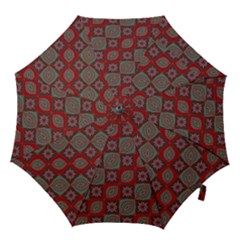 Batik-tradisional-02 Hook Handle Umbrellas (large) by nateshop