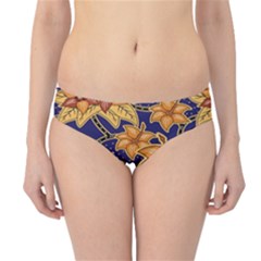 Seamless-pattern Floral Batik-vector Hipster Bikini Bottoms