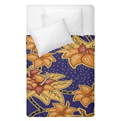 Seamless-pattern Floral Batik-vector Duvet Cover Double Side (Single Size)