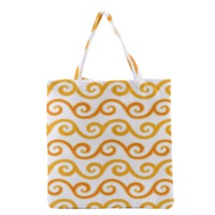 Seamless-pattern-ibatik-luxury-style-vector Grocery Tote Bag by nateshop