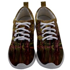 Landscape Jungle Reflection Nature Mens Athletic Shoes by Wegoenart