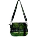 Beeches Trees Tree Lawn Forest Nature Saddle Handbag View3
