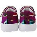 Asteroid Comet Star Space Aurora Kids  Velcro Strap Shoes View4