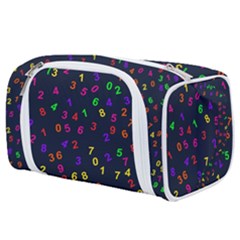 Number Digit Learning Education Toiletries Pouch by Wegoenart