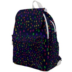 Number Digit Learning Education Top Flap Backpack by Wegoenart