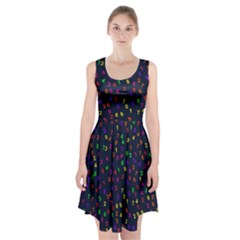 Number Digit Learning Education Racerback Midi Dress by Wegoenart