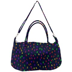 Number Digit Learning Education Removal Strap Handbag by Wegoenart