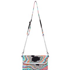 Fractal Abstract Background Mini Crossbody Handbag by Wegoenart