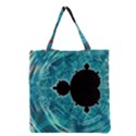 Mandelbrot Apple Fractal Abstract Grocery Tote Bag View2