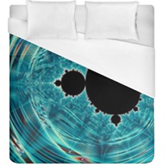 Mandelbrot Apple Fractal Abstract Duvet Cover (king Size)