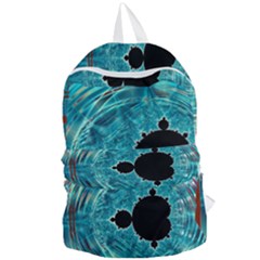 Mandelbrot Apple Fractal Abstract Foldable Lightweight Backpack by Wegoenart