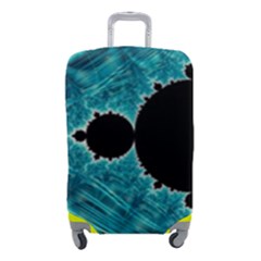 Mandelbrot Apple Fractal Abstract Luggage Cover (small) by Wegoenart