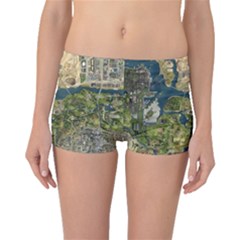 Map Illustration Grand Theft Auto Boyleg Bikini Bottoms