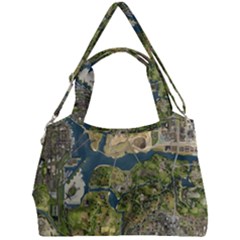 Map Illustration Grand Theft Auto Double Compartment Shoulder Bag by danenraven